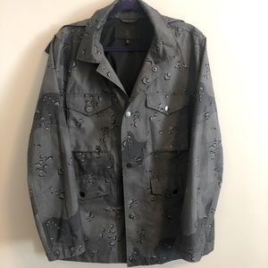 7 for All Mankind Men's Army Jacket - Tonal Camo